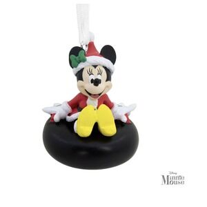 Hallmark‎ Ornaments Disney Minnie Mouse On Tube Christmas Tree Holidays NEW